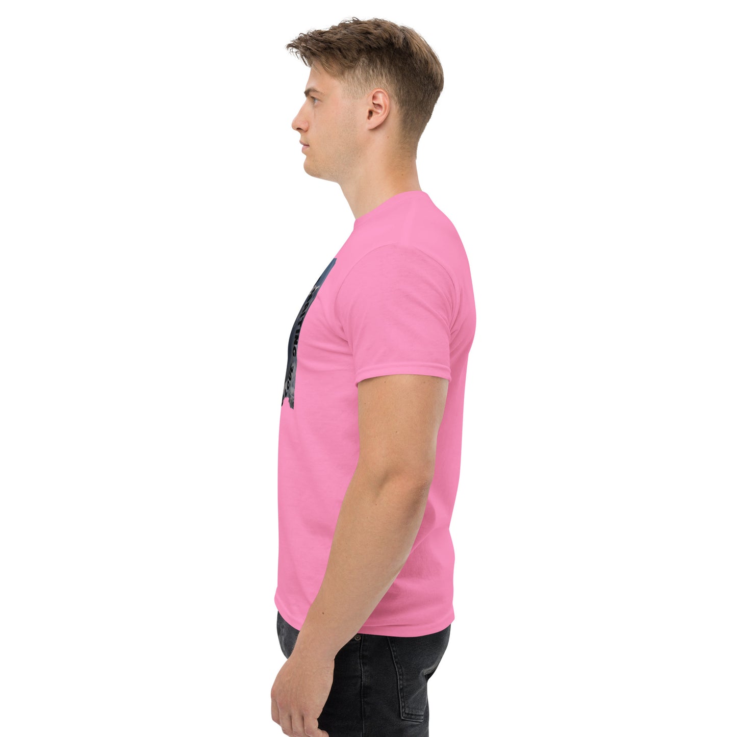 Men's classic tee/ flat end flat