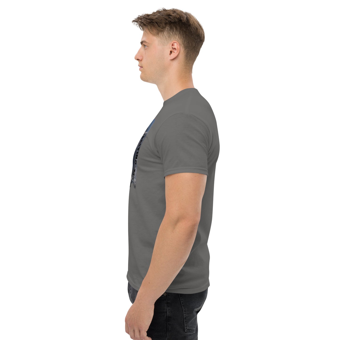 Men's classic tee/ flat end flat