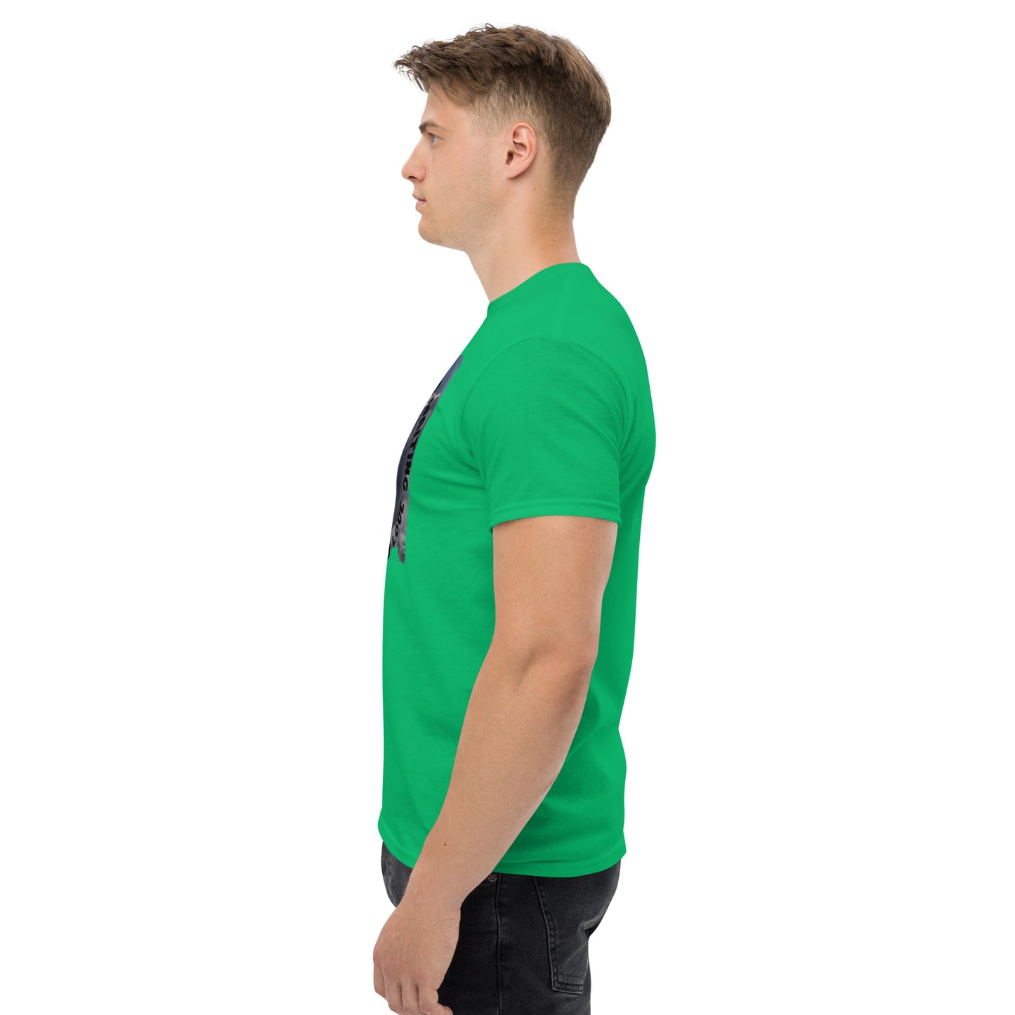 Men's classic tee/ flat end flat