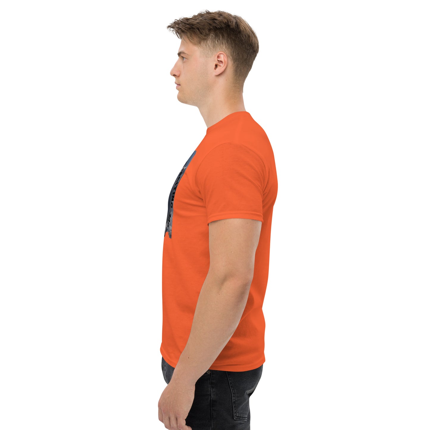 Men's classic tee/ flat end flat