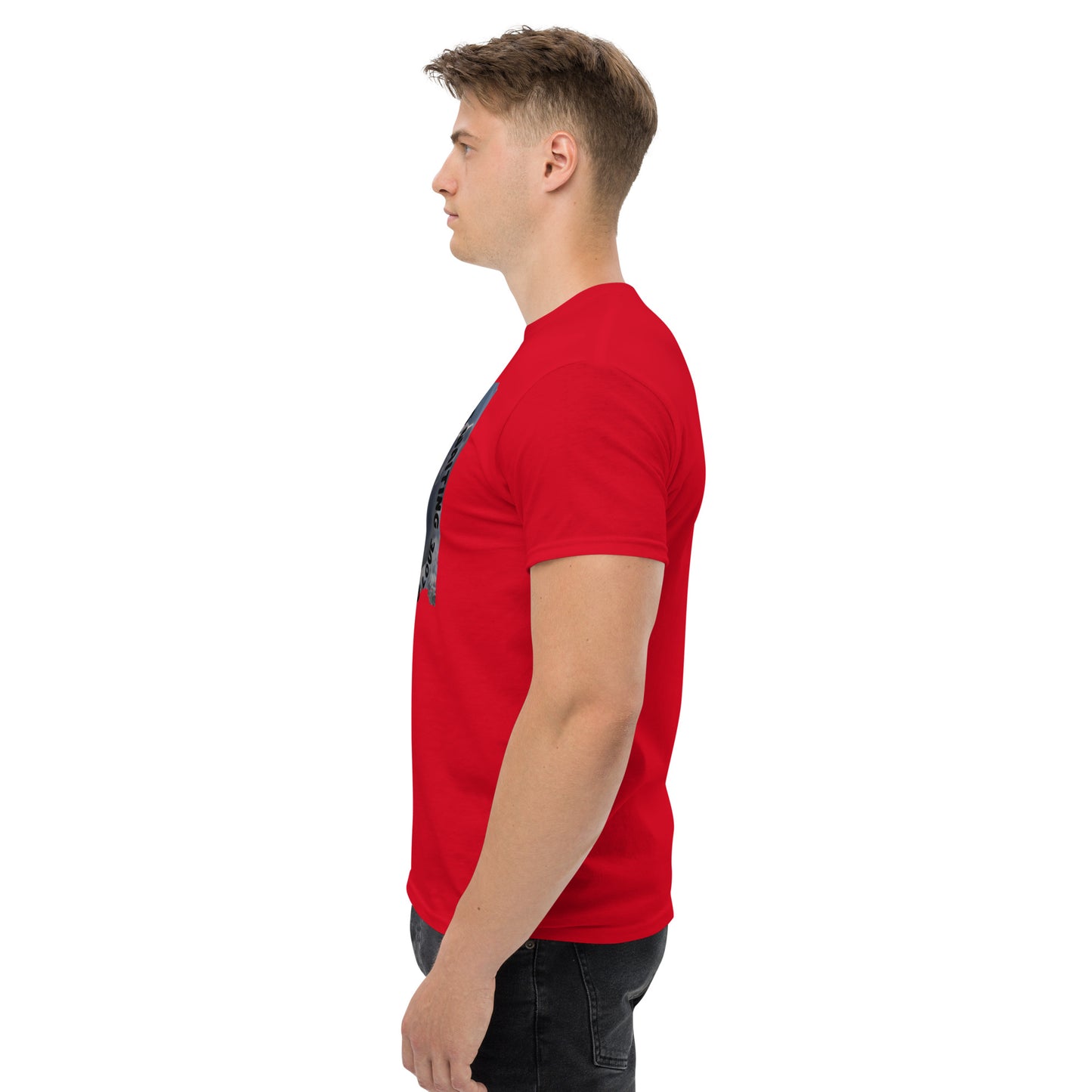 Men's classic tee/ flat end flat