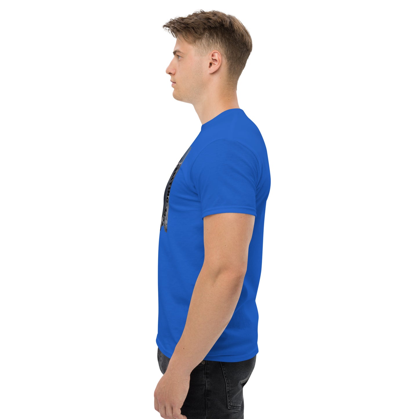 Men's classic tee/ flat end flat