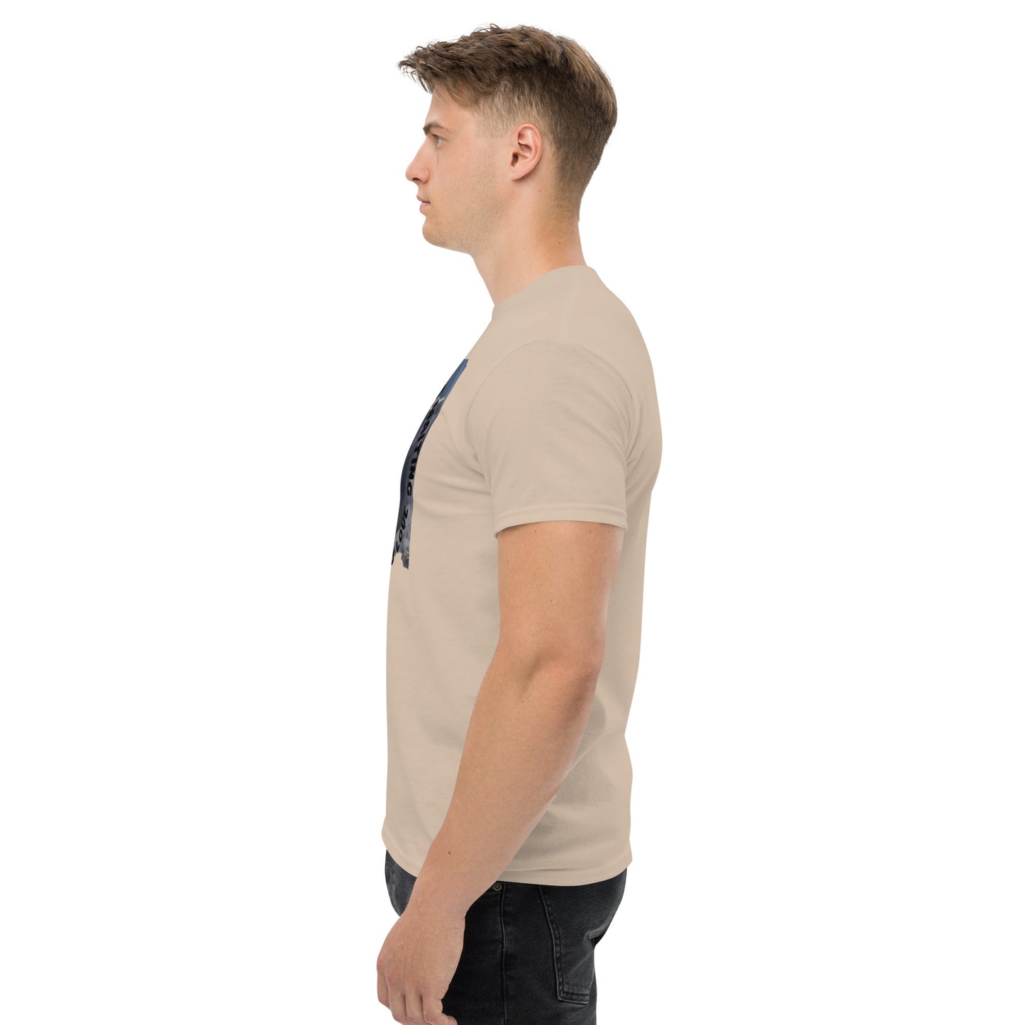 Men's classic tee/ flat end flat